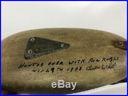 Bob White Duck Decoy Pair Northern Pintail Tullytown, Pennsylvania Fine Hunted