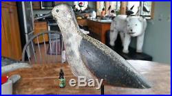 C1900 Mass Golden Plover Shorebird Decoy Guyette Auction C1990