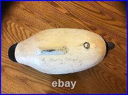 Canvasback Duck Decoy By Madison Mitchell Havre de Grace, MD. S/D 1957