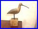 Cape May Curlew Wood Carved Shorebird Decoy Signed Cooper Rossner 15 Tall