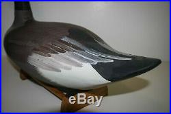 Captain Harry Jobes Canada Goose Decoy, Signed & Dated 2005