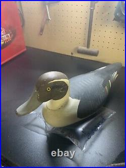 Captain Harry Jobes Pintail / Sprigtail Duck Decoy Hand Carved & Painted Signed