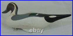 Carved Wooden Painted Duck Bird Decoy Duck R Madison Mitchell 1975