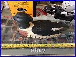 Carved Wooden duck Decoy by BJ