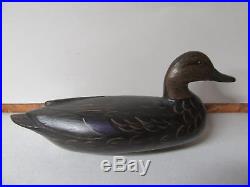 Charles Moore Charles Perdew Blackduck Raised Wing Original Duck Decoy