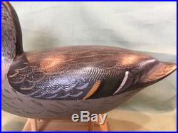Charles Moore Green Wing Teal Duck Decoys Matched Pair