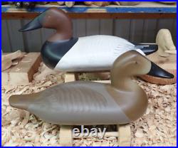 Charlie Bryan (1920-2008) Middle River Maryland Canvasback Pair