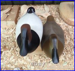 Charlie Bryan (1920-2008) Middle River Maryland Canvasback Pair