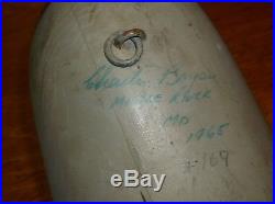 Charlie Bryon Upper Bay Cheasapeake Carver -gunner Pair Canvasback Decoys=s&d