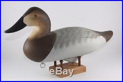 Charlie Joiner Canvasback Hen Decoy Mint signed Chestertown, MD