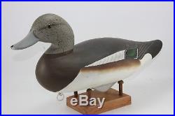 Charlie Joiner Widgeon Decoy Pair Signed Chestertown, MD