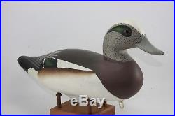 Charlie Joiner Widgeon Decoy Pair Signed Chestertown, MD