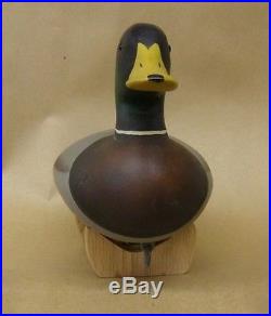 Chestertown Maryland Charlie Joiner Pair of Mallards Decoys S&D 1985