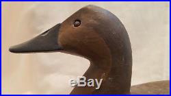 Collectable Antique Maryland Working Decoys Canvasback Pair (jack Mckenney)