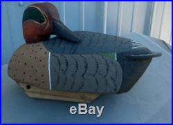 Cork duck decoys, teal decoy, hand carved decoys