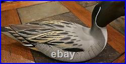 DUCKS UNLIMITED PINTAIL DRAKE Duck Carving Decoy #50 Randy Tull 1989-90