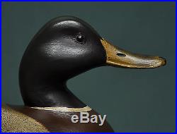 Darkfeather Freedman drake mallard duck decoy decoys signed and branded