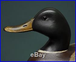 Darkfeather Freedman drake mallard duck decoy decoys signed and branded