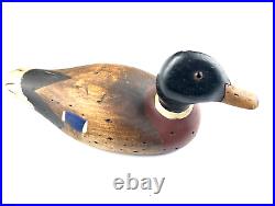 Dave Butz Duck Decoy Hand Painted Signed 1988 Rare Redskins NFL