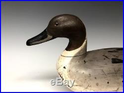 Dick Janson Fresh-Air Dick Pintail Duck Hunting Decoy Decoys Wood Antique Old
