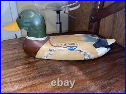 Duck Decoy Antique Vintage Hand Painted Very Old