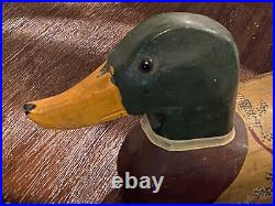 Duck Decoy Antique Vintage Hand Painted Very Old
