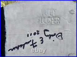 Duck Decoy Stamped And Signed By Doily Fulcher