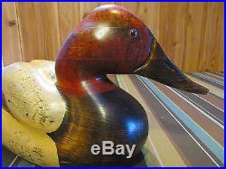 Ducks Unlimited #1 of 670 Horse Canvasback Decoy by Tom Taber & Hersey Kyle MINT