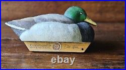 Ducks Unlimited Dick Rhode Shooting Rig Collection Mallard Duck Decoy 17