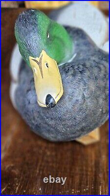 Ducks Unlimited Dick Rhode Shooting Rig Collection Mallard Duck Decoy 17