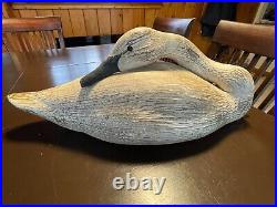 Ducks Unlimited Lac La Croix Gordon Alcorn Wood Swan Decoy 1994-95