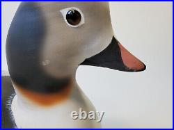 Ducks Unlimited Oldsquaw Pintail Decoy Signed & Numbered #483 Randy Tull 1989-90