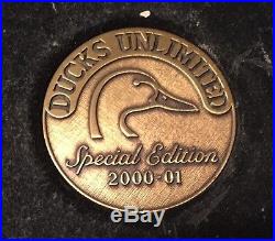 Ducks Unlimited Special Edition 2000-01 Canvasback Drake Decoy 1998 Jett Brunet