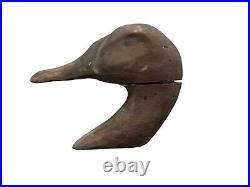 Early Antique Canvasback Wooden Decoy 1900 Upper Chesapeake Bay Cecil County