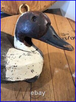 Early COLUMBIA RIVER GORGE PINTAIL Handmade Painted and Waxed Working Decoy Nice