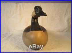 Early Hollow Carved S/d & Stamped Frederick C, Brown Goose Duck Decoy