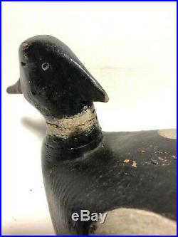 Early Hollow Mackey Collection Vintage New Jersey Merganser Duck Decoy