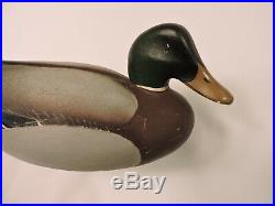 Early Pair Of Charlie Joiner Mini Mallards 1961 Decoy