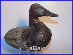 Early Upper Bay Historic BRANDED Canvasback Duck Decoy GRAHAM