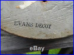 Evans Factory Original Paint Decoy