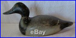 Evans Mammoth Grade Bluebill Duck Decoy Solid Body