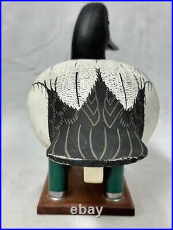 Excellent Bluebill Drake Duck Decoy -Roe Duc-Man Terry Chincoteague VA -Signed