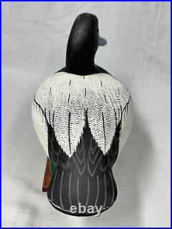 Excellent Bluebill Drake Duck Decoy -Roe Duc-Man Terry Chincoteague VA -Signed