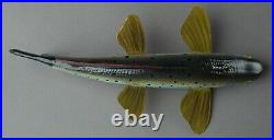Excellent Michigan Benziejo 8 Grayling Ice Fish Spearing Decoy Folk Art Lure