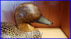 Exceptional Rare Unusual Old Hollow Hen Wigeon Widgeon Wooden Duck Decoy