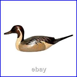Exquisite Vintage Hand-Carved Montana Duck Decoys Artist Signed Collector's