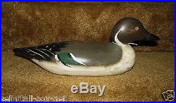 Extremely Nice Old Mason PINTAIL DRAKE Duck Decoy