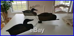 Extremely Rare Decoy JOE COUDON (1860-1947) V-Board Duck Goose Shorebird