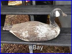 Fabulous Rare Goose Decoy Attributed to Joseph Lincoln