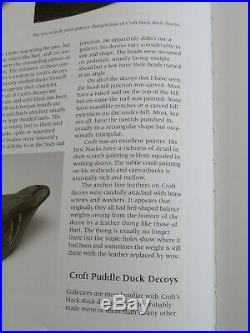 Fred Croft Black Duck Decoy Belleville, Ontario